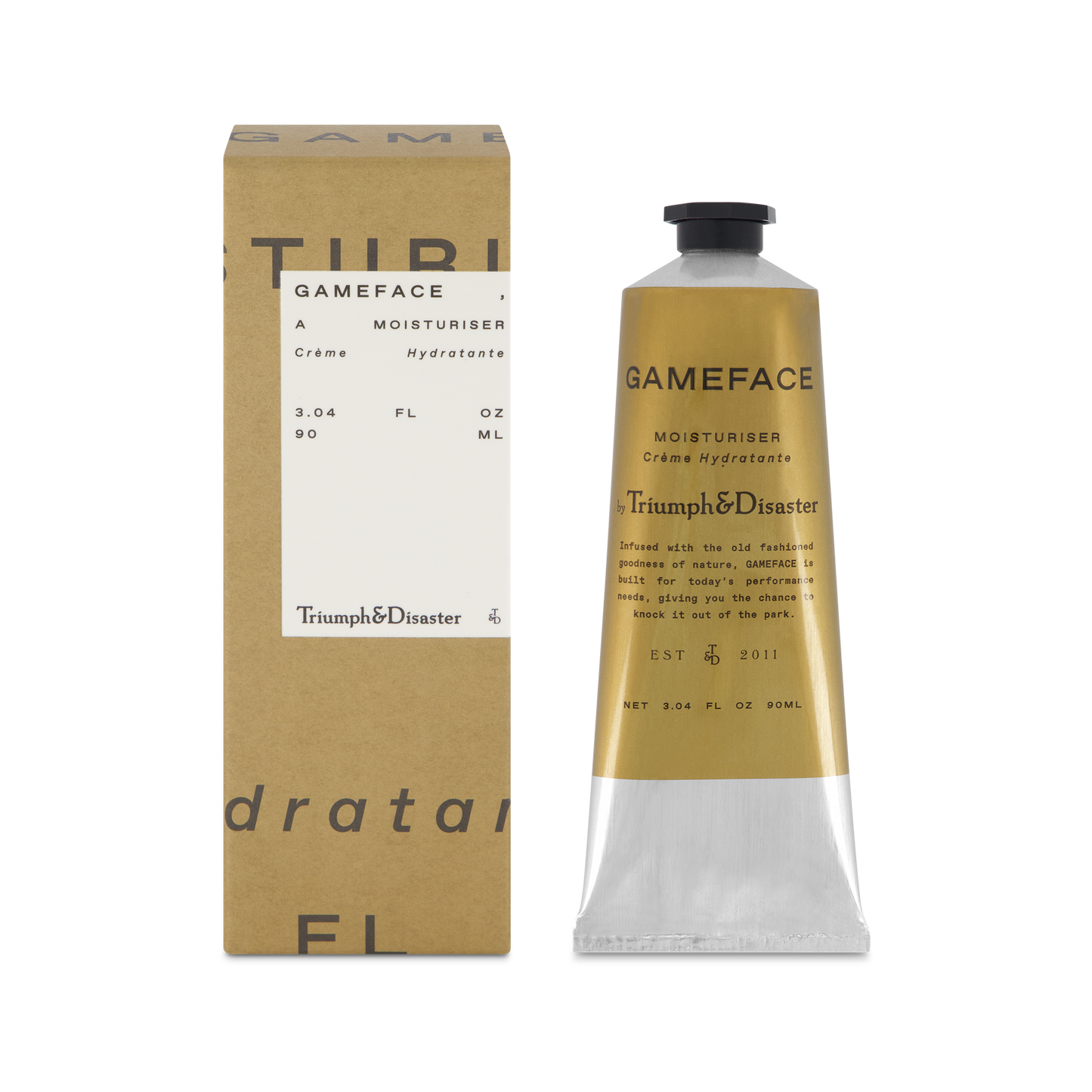 Gameface Moisturiser 90ml Tube - 6 Pack